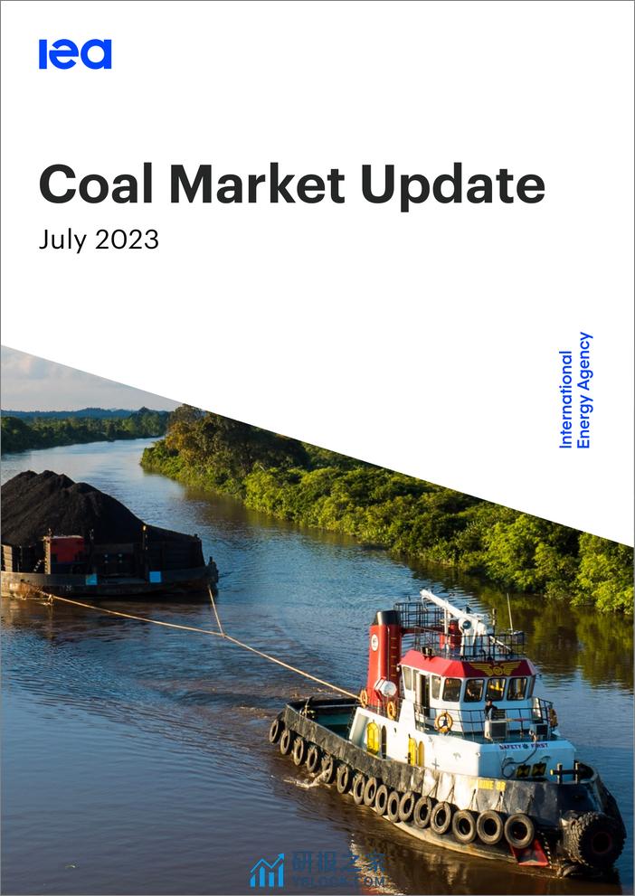 2023年7月煤炭市场动态报告（英文版）-IEA - 第1页预览图
