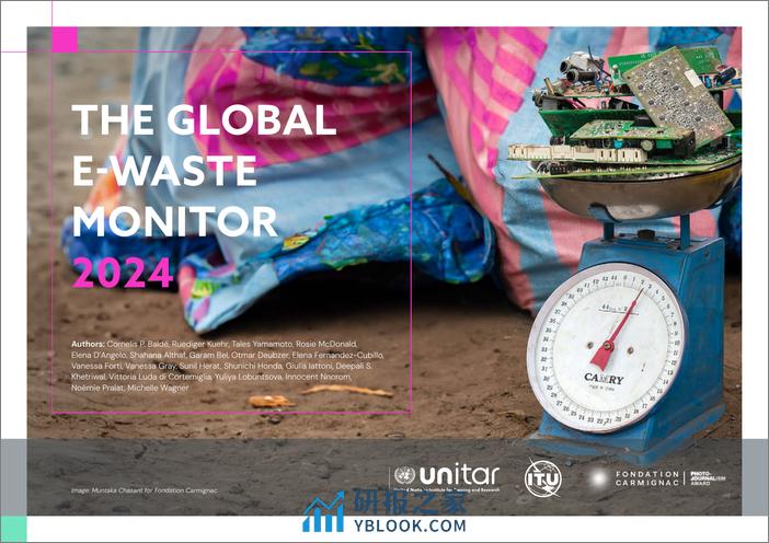 2024年全球电子废弃物监测报告 - 第1页预览图