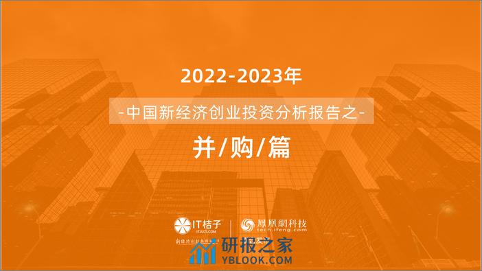 2022年中国新经济公司并购交易报告（2023.02） - 第1页预览图