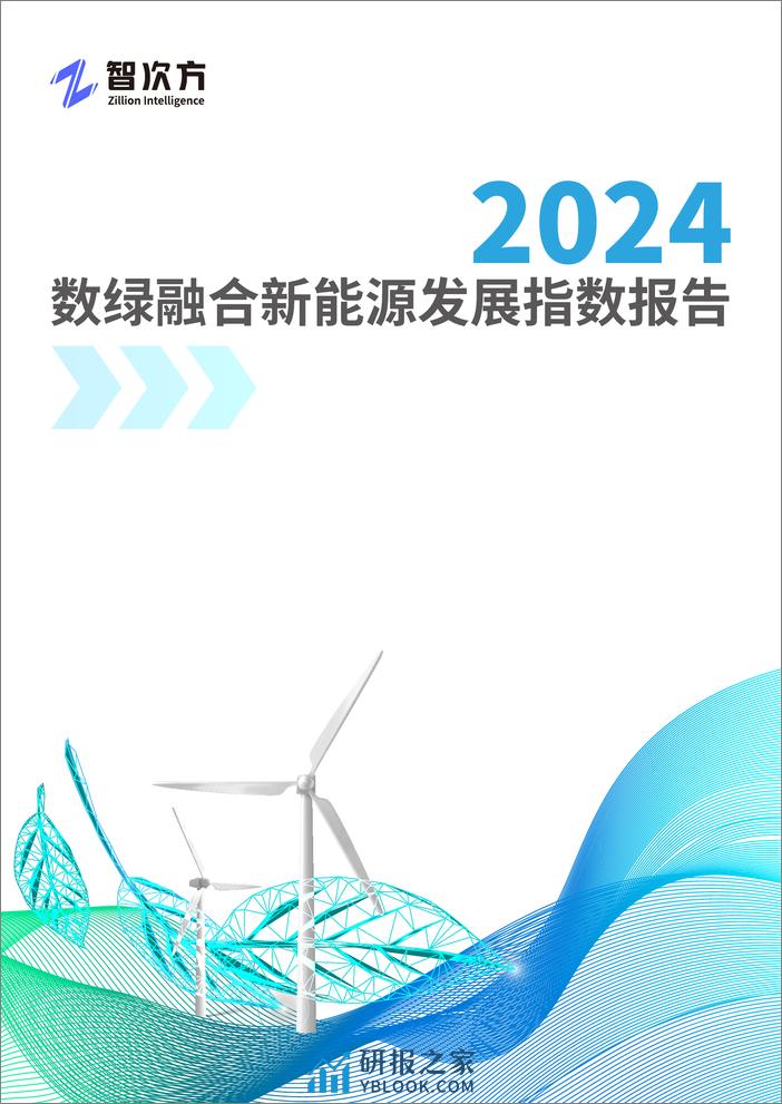 2024数绿融合新能源发展指数报告-智次方 - 第1页预览图