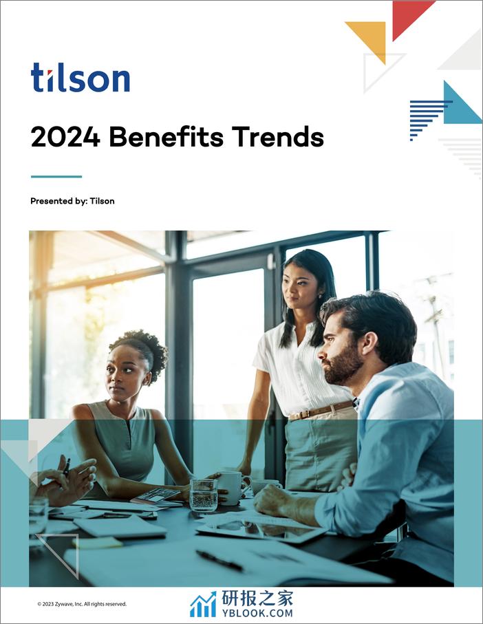 2024年福利趋势报告-英文版-TilsonHR - 第1页预览图